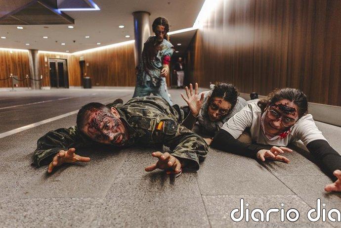 Un hotel del terror y una invasión zombi protagonizan Halloween en Puerto Venecia