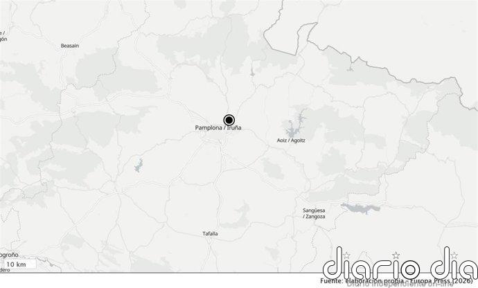 Un terremoto de 3,6 grados sacude la Comarca de Pamplona y se siente en una treintena de localidades