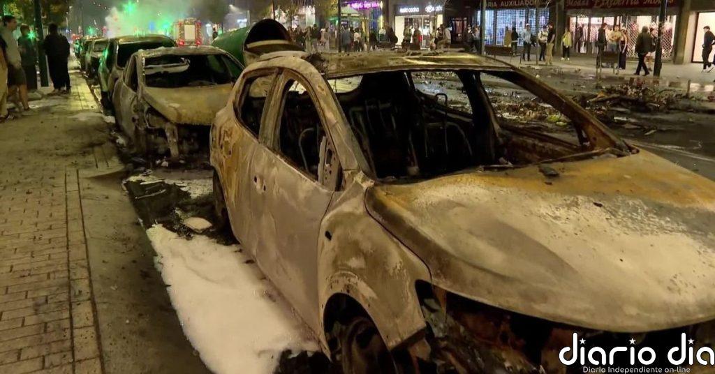 Una veintena de detenidos y graves disturbios tras un acto frustrado de Vito Quiles en Bilbao
