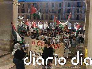 Unas 1.000 personas marchan en Palma para advertir que el genocidio en Palestina continúa pese al "falso alto al fuego"
