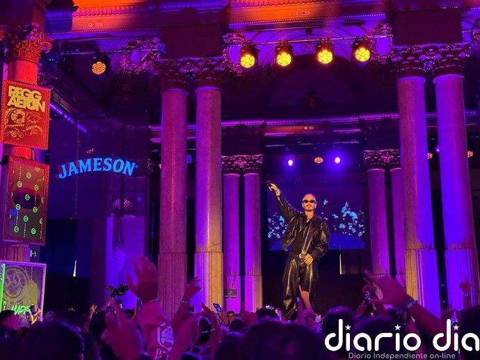 Unas 700 personas disfrutan en la 'intimidad' de un concierto en Madrid de J Balvin de la mano de Jamenson Connects