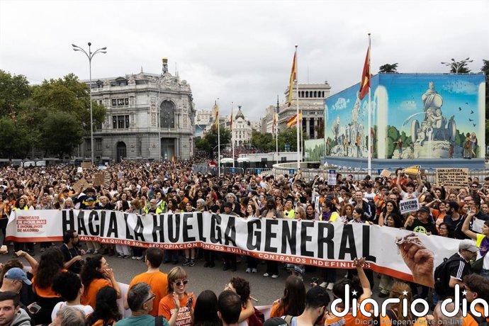 Unión de Actores se adhiere a la huelga general: "Todas llevamos años sufriendo unos precios de la vivienda imposibles"