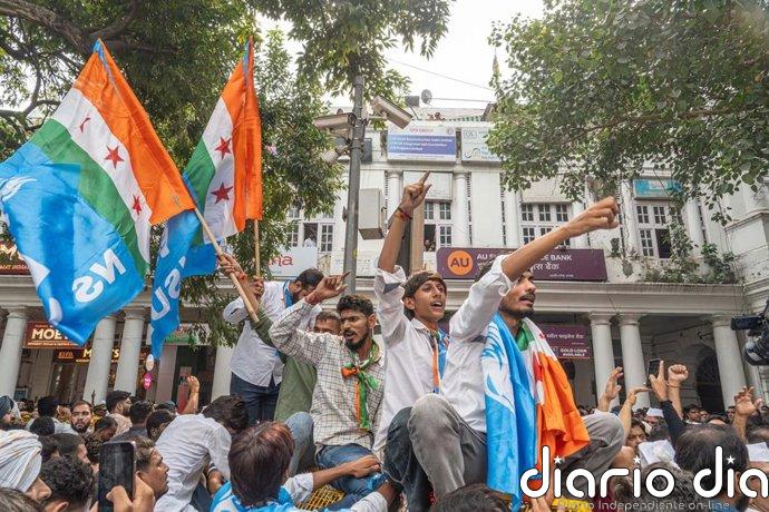 Unos 600 detenidos en Nueva Delhi antes de las masivas protestas contra el Gobierno indio previstas para este sábado