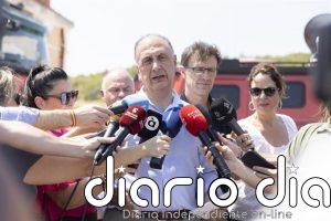 Valderrama pide a la ciudadanía tomar medidas de precaución por las lluvias y advierte de 200 l/m2 en 12 horas