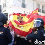 Varios policías heridos y cuatro detenidos por altercados en Sol tras el desfile de la Hispanidad