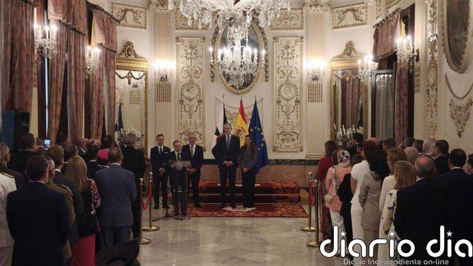 Vivas agradece a Felipe VI su "confianza y aliento" para que los ceutíes "alumbren" el fin de la crisis