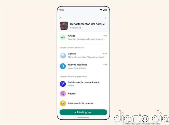 WhatsApp trabaja en las 'Organizaciones', una función para gestionar las comunidades con cientos de usuarios